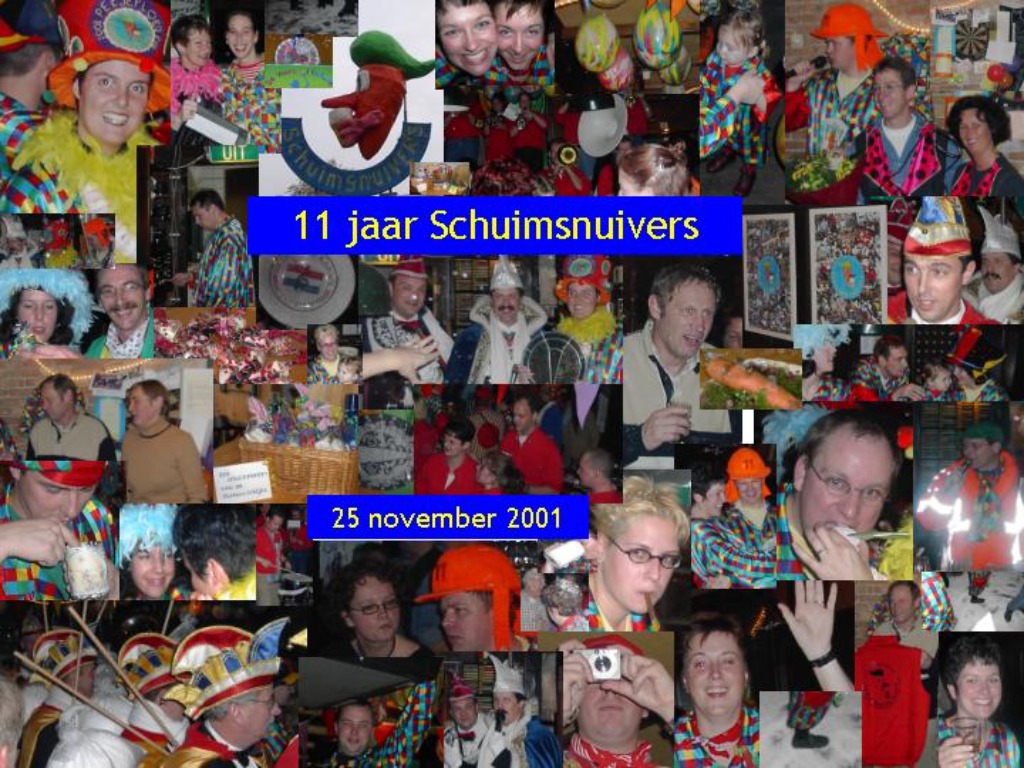 2001 11jaarschuimsnuivers